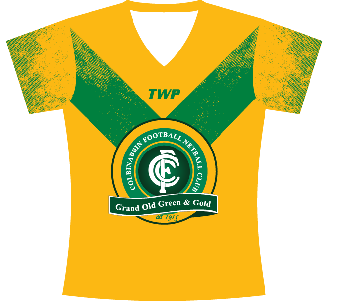 v neck tee yellow front